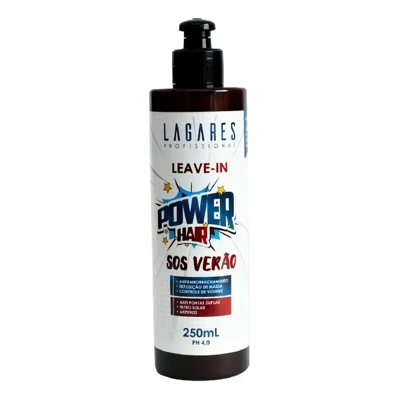Power Hair Lagares 150ml Foto 1