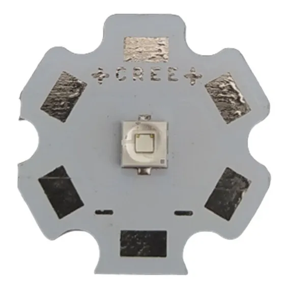 Power Led Cree Xpe2 3w Azul Royal 450-455nm 3V Foto 1