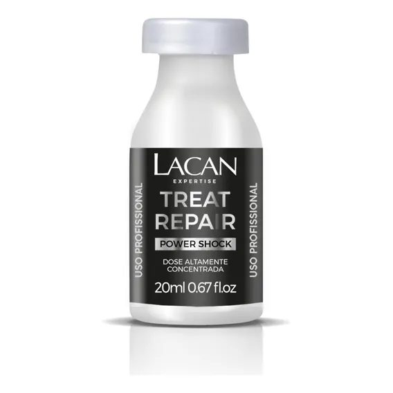 Power Shock Ampola Treat Repair Lacan 20ml Pós Quimica Foto 1