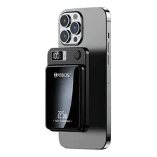 Powerbank Carregador Magsafe Magnético Portátil 10mil Turbo Cor Preto Foto mini 3