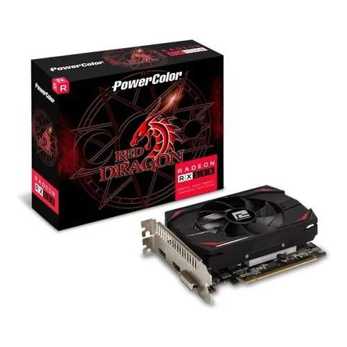 Powercolor Rx 550 2gb Placa De Vídeo Amd Radeon Foto 1