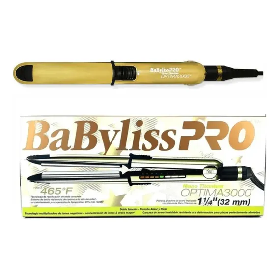 Prancha Babyliss Pro Nano Titanium Optima 3000 - Rose Gold 110v Foto 1
