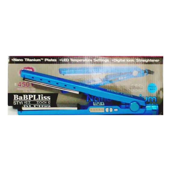 Prancha Chapinha Titanium Babplyss Profissional 450f Bivolt Foto 1