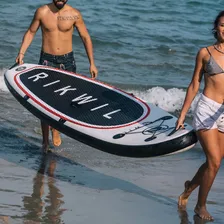 Prancha De Stand Up Paddle Rikwill Prancha Inflável Stand Up Paddle Rikwil Preto Foto mini 4