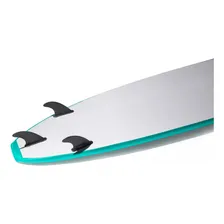 Prancha De Surf Funboard 8'0 Maré Cores Cor Verde Foto mini 2