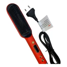Prancha Escova Alisadora Com Pente Profissional 127/220V Foto mini  2