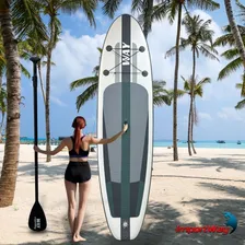 Prancha Inflável Importway Stand Up Cinza Completo Praia Foto mini  3