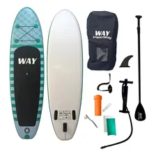 Prancha Stand Up Paddle Inflável Completo C Bomba 85kg Sup Foto mini 1