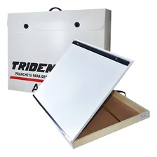 Prancheta Desenho A2 Portátil Trident C/régua Paralela 500a2 Foto  mini 1