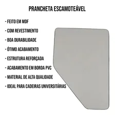 Prancheta Escamoteavel Escolar Cadeira Universitária Apoio Foto mini  3