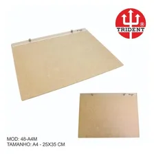 Prancheta Portátil Trident 48-a4 - Mdf Natural 4mm Foto mini  2