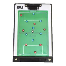 Prancheta Tática Magnética Futebol Society Kief Imã Caneta Cor Verde Foto  mini 1