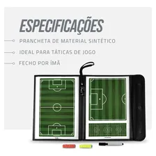 Prancheta Tática Para Treinamento De Futebol - Pista E Campo Foto mini 3