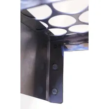 Prateleira Aço Inox Tela Moeda Com Mão Francesa 60 X 20cm Foto mini 3