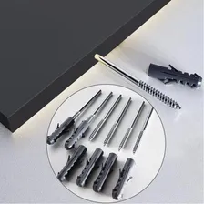 Prateleira Banheiro Kit 2 Suporte Invisível 91cm Yara Preto Foto mini 2