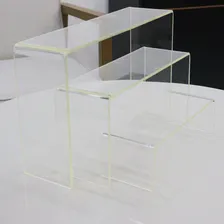 Prateleira Cubo Nicho Acrílico Vitrine 3 Peças Foto mini 4