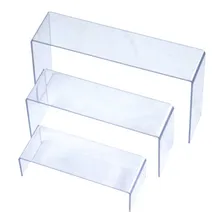 Prateleira Cubo Nicho Acrílico Vitrine 3 Peças Foto mini 1