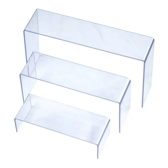Prateleira Cubo Nicho Acrílico Vitrine 3 Peças Foto 1