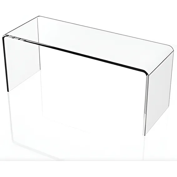 Prateleira Cubo Nicho AcrÃlico Vitrine 30x15x15cm Cor Transparente Foto 1