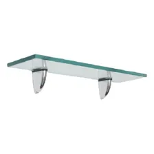 Prateleira De Vidro 50 X 20 Bico Tucano Kit 2 Pçs Foto mini  2