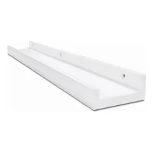 Prateleira Decorativa Porta Temperos Suporte 50cm Mdf Condim Cor Branco Foto mini  3