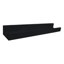 Prateleira Esmalteria Simples Trovarelli 40 Cm Preto Foto mini 1