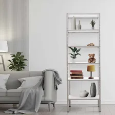 Prateleira Estante Aço Multiuso 6 Bandejas Regulável St2952 Cor Branco Foto mini 3