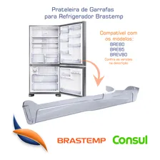 Prateleira Garrafas Porta Geladeira Brastemp Bre80a Inverse Foto mini 2