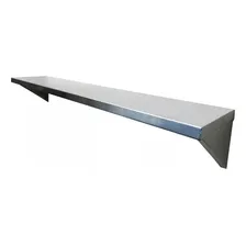 Prateleira Inox Açougue Cozinha Industrial 65 X 23 Cm Cor Cinza Foto  mini 1