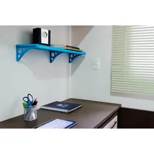 Prateleira Multiuso Com Suporte 100x30cm Pm3s/100 Astra Cor Branco Foto mini 3