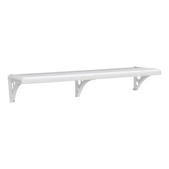 Prateleira Multiuso Com Suporte 100x30cm Pm3s/100 Astra Cor Branco Foto 1