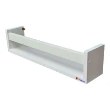 Prateleira Nicho Para Banheiro Cosméticos Perfume Sob Medida Cor Branco Foto mini 3
