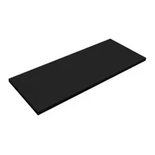 Prateleira Placa Mdf 15mm Preto Tx 50x20 S/ Suporte Foto  mini 1