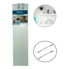 Prateleira suporte invisÃvel DiCarlo Suporte invisÃvel Suporte InvisÃvel branco mdf - 20cm e 1.5mm de espessura - suporta até 30kg Foto mini 4