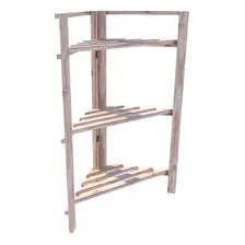 Prateleiras De Design Moderno Estante Canto De Cozinha Cor Bege Foto mini 3