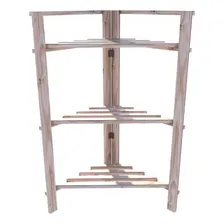 Prateleiras De Design Moderno Estante Canto De Cozinha Cor Bege Foto mini 1