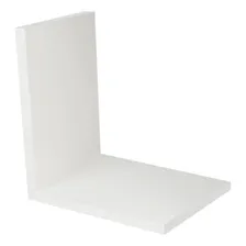 Prateleiras Para Decoração Tipo L Kit 4 Peças Cor Branco Foto mini 3
