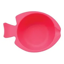 Pratinho Bowl De Silicone Com Ventosa Rosa 12637 Buba Liso Foto mini 3