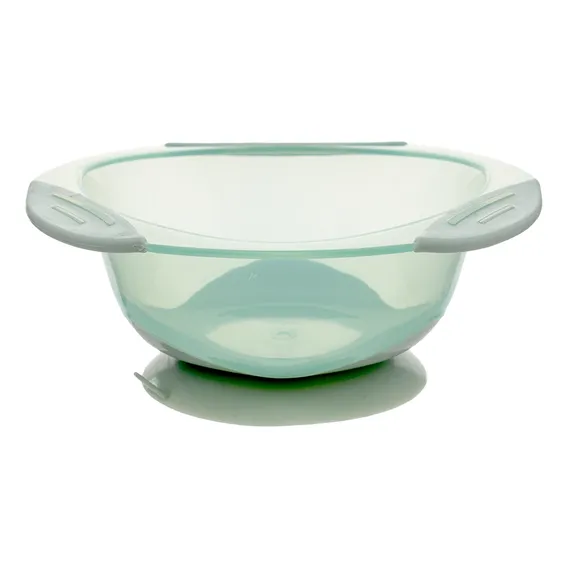 Pratinho Bowl Tigela Alimentação Blw Com Ventosa Buba Verde Foto 1