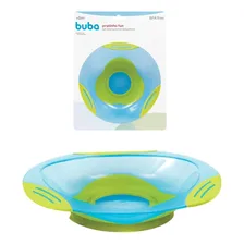 Pratinho Fun Com Ventosa Azul 5809 - Buba Liso Personagem Prato Bowl Foto mini  3