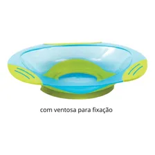 Pratinho Fun Com Ventosa Azul 5809 - Buba Liso Personagem Prato Bowl Foto mini 4