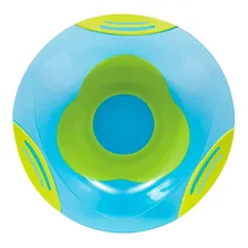 Pratinho Fun Com Ventosa Azul 5809 - Buba Liso Personagem Prato Bowl Foto  mini 1