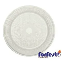 Prato Ø 15cm P/bolo - 500 Un.- Descartáveisjá Cor Branco Foto  mini 1