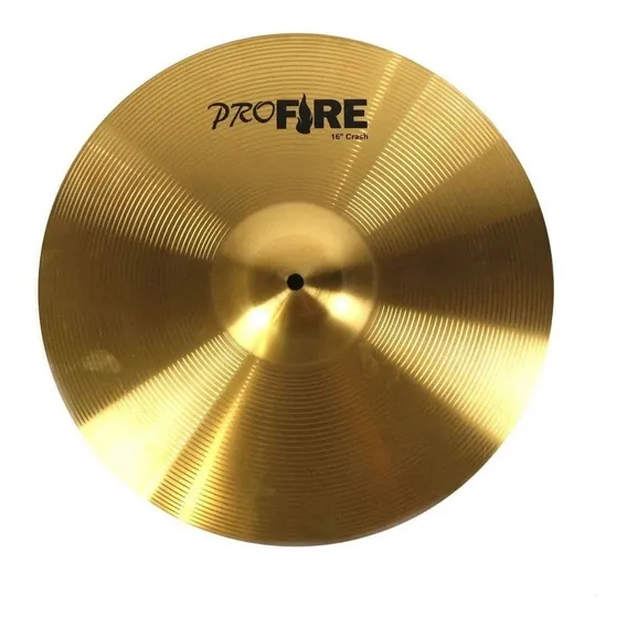 Prato Bateria Crash 16'' Pro Fire Alloy Prato De Ataque Foto 1