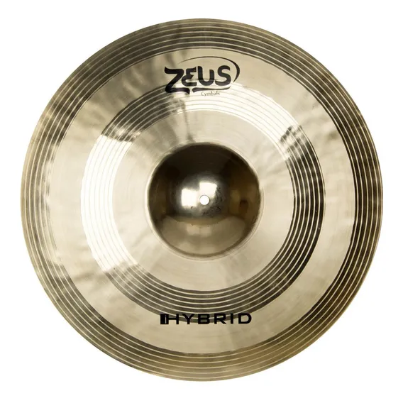Prato Bateria Crash Ataque 19 Zeus Hybrid B20 Profissional Foto 1