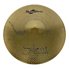 Prato Bateria Spanking Silent 20'' Ride Para Estudo - 378 Cor Bronze Foto  mini 1