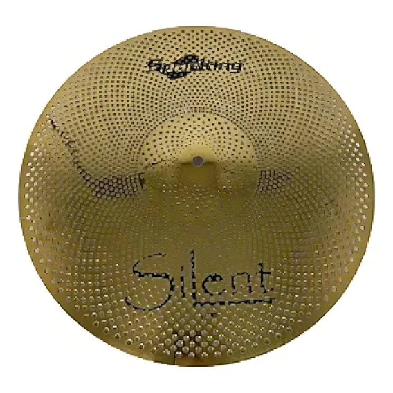 Prato Bateria Spanking Silent 20'' Ride Para Estudo - 378 Cor Bronze Foto 1
