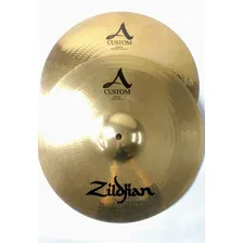 Prato Bateria Zildjian A Custom Series 14 Hihat Mostruário Foto mini 1