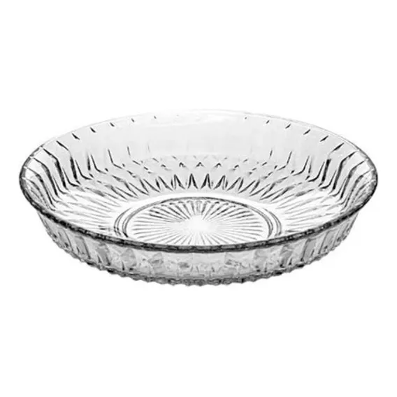 Prato Bolo Vidro Cristal Redondo 29.2 Cm Foto 1