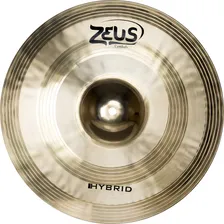 Prato Chimbal Hi-hat 14 Zeus Hybrid Zhhh14 Foto mini 2